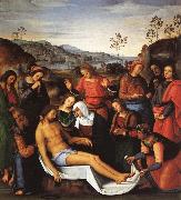 PERUGINO, Pietro The Lamentation over the Dead Christ USA oil painting artist